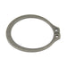 Anneau de retenue externe courbé, diamètre d'arbre 13/16 po x diamètre libre 0,751 po, acier à ressort à haute teneur en carbone, lisse, par Spaenaur Inc.