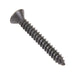 Tapping Screw, Flat Head Security Hex Socket Drive, #8 x 1-1/4" Length, Steel Black Phospate by Spaenaur Inc.
