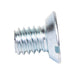 Machine Screw, Undercut Head, Slotted Drive, 5/16"-18 UNC x 1/2" Length, Steel Zinc Plated by Spaenaur Inc.