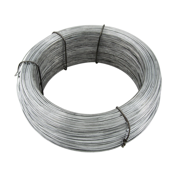Fil métallique, bobine de 5 lb, fil n° 4, calibre 18 (diamètre de 0,048 po), acier recuit galvanisé par Spaenaur Inc.