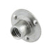 Tee Nut, Round Base 1" DIA with 3 Bosses On Barrel Side 3/8"-24 UNF, Barrel 7/16" LG x 13/32" DIA Steel Plain by Spaenaur Inc.