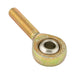 Rod End, Alinabal V Series, Male 5/8"-18 UNF Thread Mild Steel Plated Housing by Spaenaur Inc.