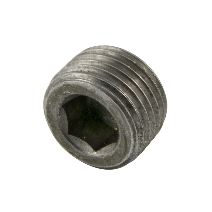 Hex Plug W/Flange (Short),DIN 7604A M30 x 1.5 CL 5.8 Steel Zinc Plated DIN 7604A/5.8-ZP M30X1.5 by Spaenaur Inc.