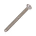 Security Screw, Pan Head Spanner Drive, #8-32 UNC x 5/8" Length, Stainless Steel by Spaenaur Inc.