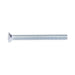 Machine Screw, Oval Head, Phillips Drive, M4 x 0.70 mm UNC x 40 mm Length, Steel Zinc Plated Trivalent by Spaenaur Inc.