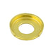 Terminal Cup Washer, for Binding Head Screws for #10 Screw (.498"-.512" OD) Brass, Nickel Plated by Spaenaur Inc.