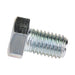 Vis à tête hexagonale SAE 5/16"-18 UNC x 2-1/2" LG, acier à faible teneur en carbone, zinguée, de grade 2, conforme à la norme ANSI B18.2.1-1965, fabriquée par Spaenaur Inc.