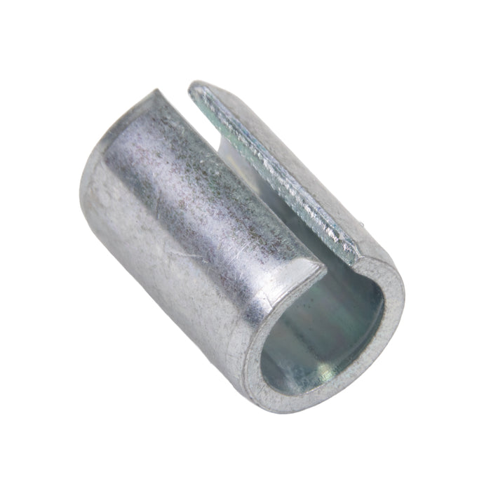 Compression Limiter, Split Seam - Slim Profile, ID For M4 Bolt x 8mm Length, High Carbon Steel Zinc Plated by Spaenaur Inc.