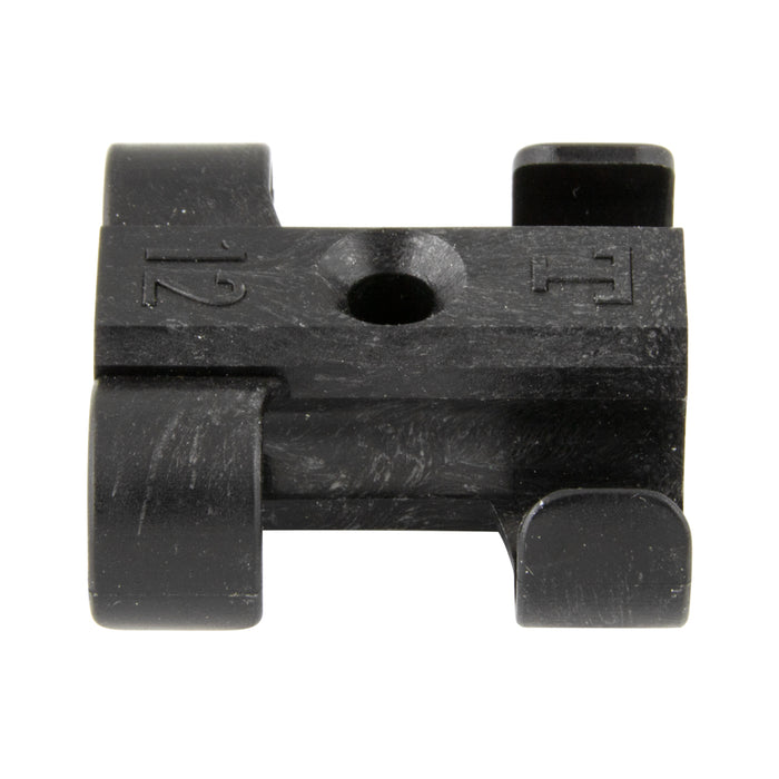 T-Clip 5/16 - 3/8" Range Polyacetal Plastic Black