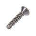 Thread-Cutting Screw Flat Phil HD #5 x 5/8" LONG, Type 25 Hardened Steel Black Zinc Finish by Spaenaur Inc.