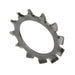 External tooth Flat Lockwasher Size M16 (16.5 ID x 26 OD x 1.2 TH) Steel Plain DIN 6797A/ST M16 by Spaenaur Inc.