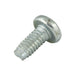 Thread Rolling Screws, Pan Head Phillips Drive, Fully-Threaded, #8-32 x 3/8" Length, Case Hardened Low Carbon Steel Trivalent Zinc Plated by Spaenaur Inc.