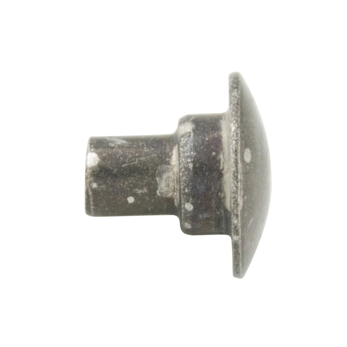 Truss Head Solid Shoulder Rivet 1/8" X 1/4" O/A Lgth Under Head Steel Plain Tolerances: Diameter Of Large Shldr 5/32" Length Of Large Shldr 1/16" Diameter Of Tenon 1/8" Length Of Tenon 3/16" Head Diameter 5/16" Head Hgt. .062" All Dimensions +/-.005" by Spaenaur Inc.