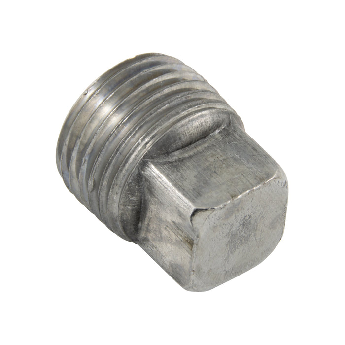 Square Head Magnetic Pipe Plug Disc Style Magnet 1"-11 1/2 NPTF x 1.33" O/A LGTH "Ceramic I" Magnet Steel Body by Spaenaur Inc.