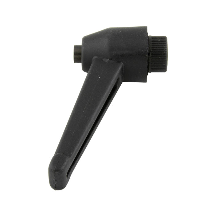 Indexed Clamping Lever, Female 3.82" Length, 5/16"-18 Thread 2.25" Overall Height Thermoplastic Black, Metal Insert by Spaenaur Inc.