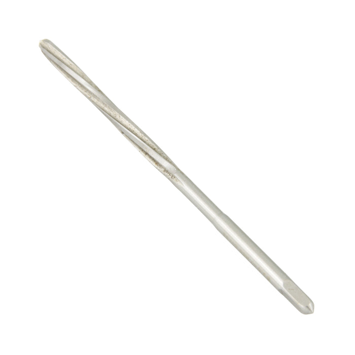Spiral Flute Hand Reamer with Parallel Shank & Squared Ends 4mm High Speed Steel Plain Finish DIN 206B 4
