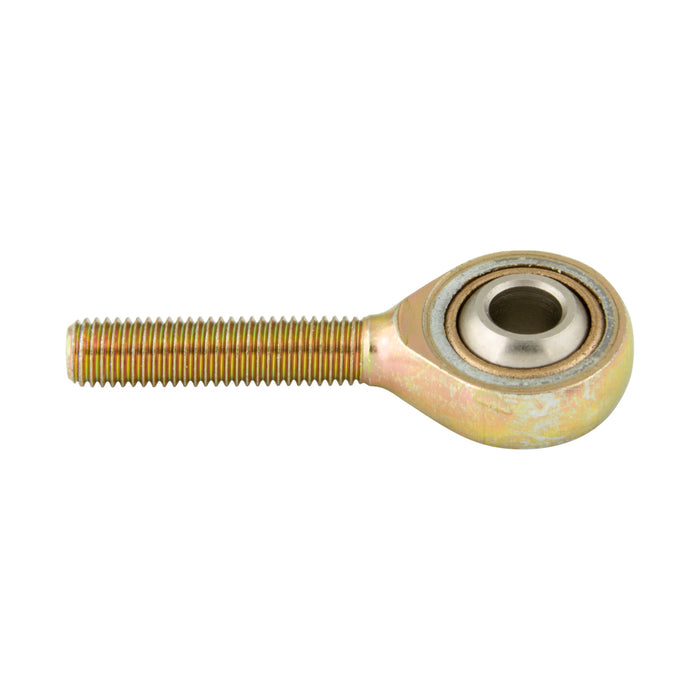 Rod End with Bearings, Alinabal V Series, Plated Steel Housing, Phosphor Bronze Race, Hardened Plated Steel Ball Male 3/4"-16 Left Hand THRD Mild Steel