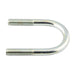 Péron en U avec plaque et écrous, lot de 10, pour tube de 3/4" (péron en U (Ub-1) avec plaque (030-019) et 2 écrous (B-91)) 1/4"-20, en acier zingué, fabriqué par Spaenaur Inc.