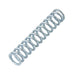 Utility Spring, Compression Type, Squared or Closed Ends, 12 Coils/In 7/32"OD, 11 1/2"L O/A, 0.041" Gauge Wire MB Hard Drawn Spring Steel Wire Zinc Plated by Spaenaur Inc.