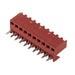 Connecteur pour carte à circuit imprimé Système d'interconnexion Kk Espacement central de 2,54 mm (0,100 po) Série 4455-10Bc Nylon - Rouge Ul 94V-O, broche - laiton étamé, ignifuge par Molex®