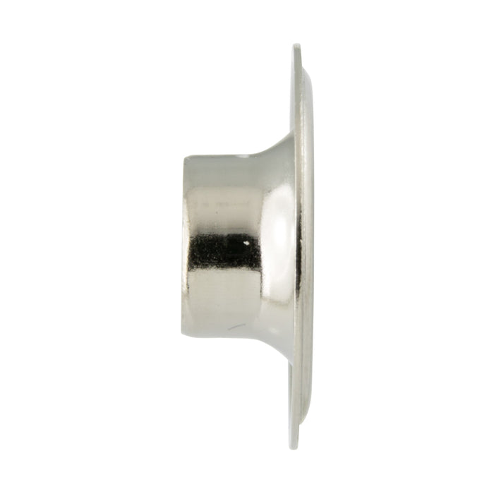 Sheet Brass Grommet 5/16" Hole Dia., Size #1 Brass, Nickel Plated (Component Of SN# 7346N)