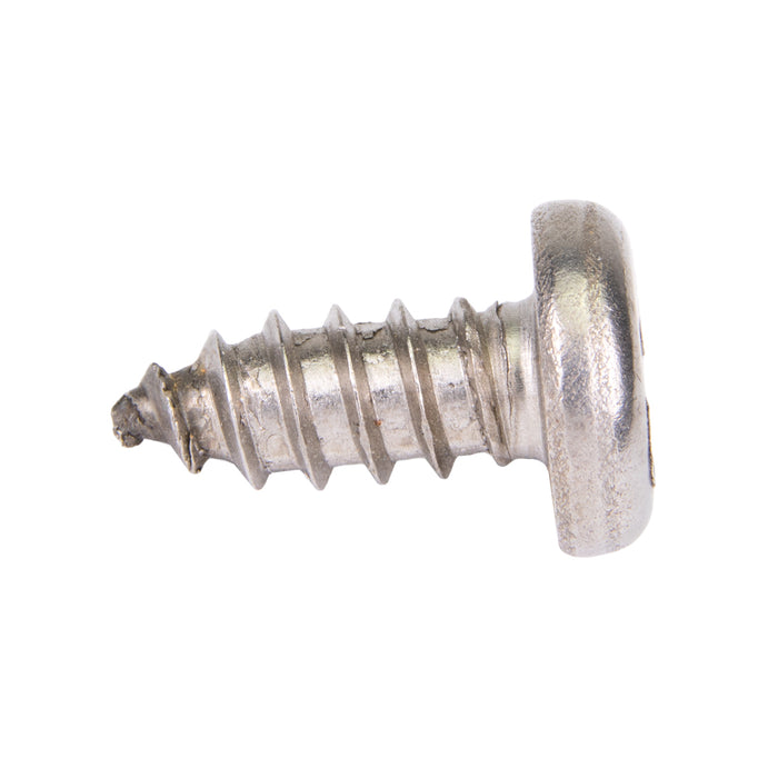 Vis autotaraudeuse, tête cylindrique à empreinte pour clé, 4A/AB, 4A/AB x 1/2" de longueur, acier inoxydable