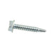 Teks Point 3 Self-Drilling Screw, Hex Washer Head, #12-24 x 7/8" Length, Carbon Steel CLIMASEAL® Corrosion Resistant Coating by Spaenaur Inc.