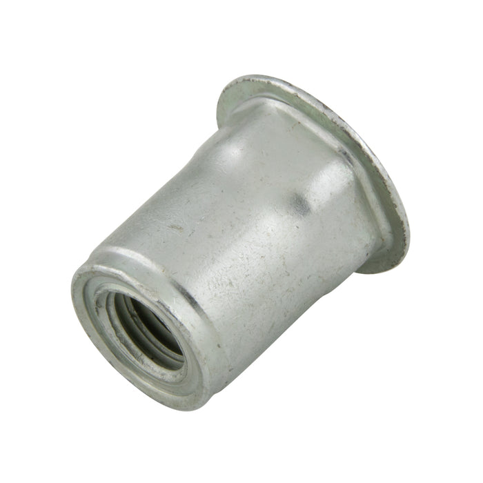 A-H Series Threaded Hex Insert 5/16"-18 x .027-.150" Grip Range Steel, Trivalent Zinc Plated