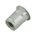 A-H Series Threaded Hex Insert M10 x 0.70 - 3.8 mm Grip Range Steel, Trivalent Zinc Plated by AVK