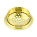 Ventilator Grommet 9/16" Hole Dia., 3/4" Top OD Steel Brass Plated (Component Of #116-A06-1C) by Spaenaur Inc.