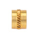 Compression Limiter, Precision Machined, ID For M4 Bolt x 6mm Length, Brass by Spaenaur Inc.