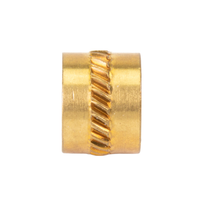 Compression Limiter, Precision Machined, ID For M4 Bolt x 4mm Length, Brass by Spaenaur Inc.