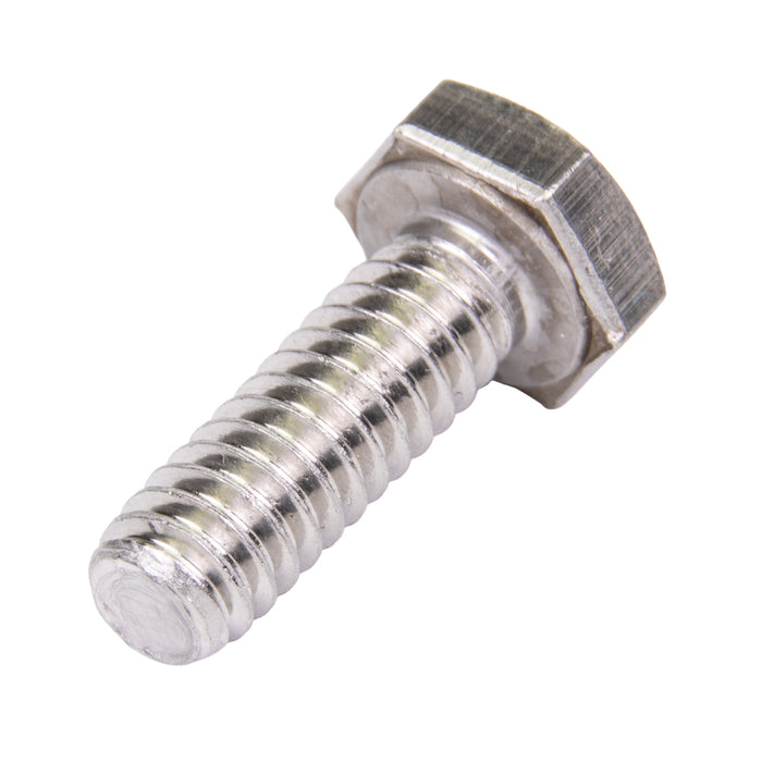 Vis à tête hexagonale 5/8"-11 UNC x 2 1/2", en acier inoxydable 18-8, conforme à la norme ANSI B18.2.1-1965, fabriquée par Spaenaur Inc.