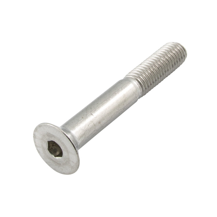 Flat Head Hex Socket Cap Screw M3 x 0.50 x 25mm LG Fully Threaded A2 Stainless Steel DIN 7991/A2/Full M3X25