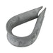 Standard Wire Rope Thimble for 1/2" Rope Steel Electroplated by Spaenaur Inc.