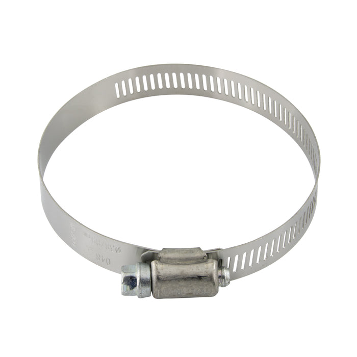 Gear Type Hose Clamp 4-1/2" Nom x 4-1/16" -5" I.D. Range 301SS Band/305SS Screw