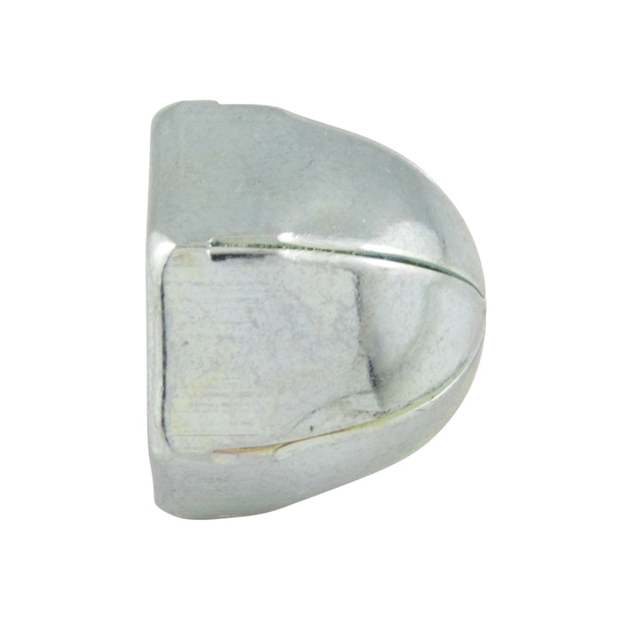 Cap Nut, M4 x 0.70 mm, 7.0 mm WAF, 8.0 mm THK, Steel Zinc Plated, DIN 1587