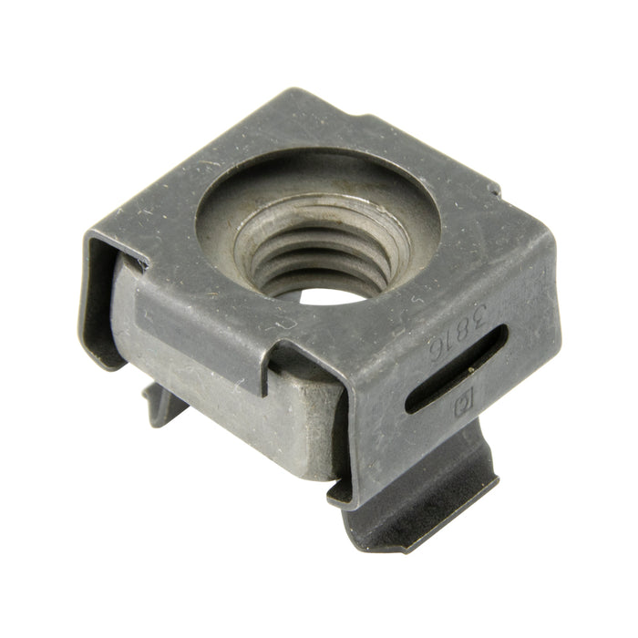 Dispositif de retenue à écrou 3/8"-16 UNC Gamme de panneaux .162"-.210" Acier à ressort Zinc électroplaqué