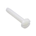 Machine Screw, Binding Head, Slotted Drive, #10-24 UNC x 5/16" Length, Nylon Natural by Spaenaur Inc.