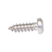 Tapping Screw, Pan Head Torx T15 Drive, Type AB, 4.2 mm x 13 mm Length, Stainless Steel by Torx®