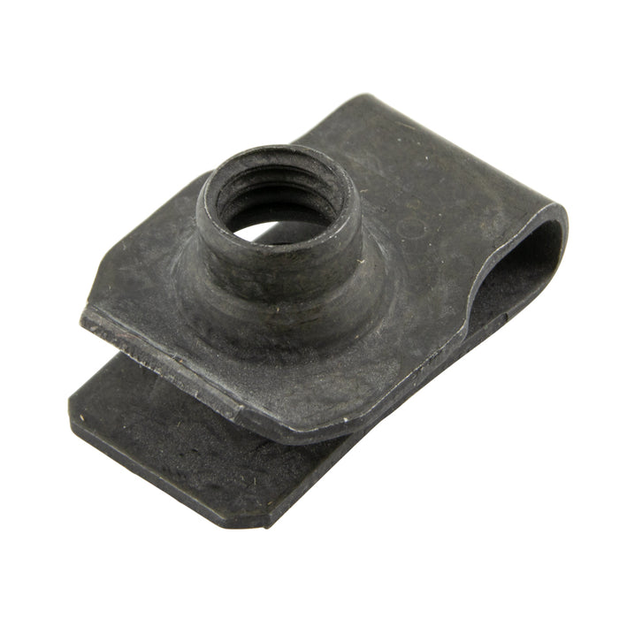 Panel Nut,Extruded, "U" Type 3/8"-16 (Uss) Regular 0.080"-.150" Panel Range Spring Steel Heat Treated Plain