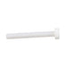 Machine Screw, Hex Head, Unslotted Drive, M5 x 0.80 mm UNC x 30 mm Length, Nylon Natural by Spaenaur Inc.