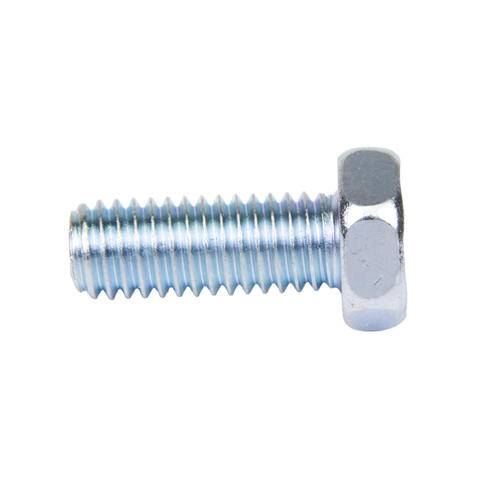 Machine Screw, Indented Hex Head, Unslotted Drive, #10-32 UNF x 1/2" Length, Steel Zinc Plated Trivalent by Spaenaur Inc.