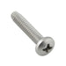 Thread-Cutting Screw Phillips Pan Head, Type F #10-24 UNC x 3/4" LONG 410 Stainless Steel Hardened by Spaenaur Inc.
