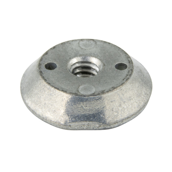 Écrou à clé 1/4"-20 UNC x 1" OD x 1/4" HT en alliage de zinc moulé par Spaenaur Inc.
