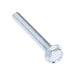 Machine Screw, Hex Washer Head, Unslotted Drive, #10-32 UNF x 1-1/2" Length, Steel Zinc Plated by Spaenaur Inc.