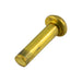 Rivet plein, tête ronde, diamètre 1/4 po x longueur 1 po, laiton brut, par Spaenaur Inc.