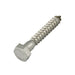 Lag Screw, Hex Head, 5/16" x 2, Stainless Steel, ASME/ANSI B18.2.1 by Spaenaur Inc.