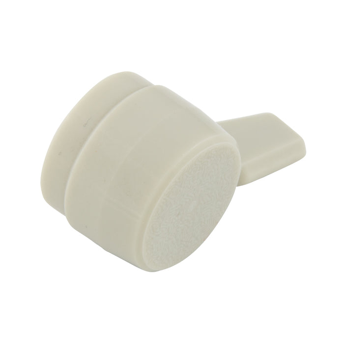 Shear-Loc Knob "L" Style 1/4" Delrin Grey by Spaenaur Inc.