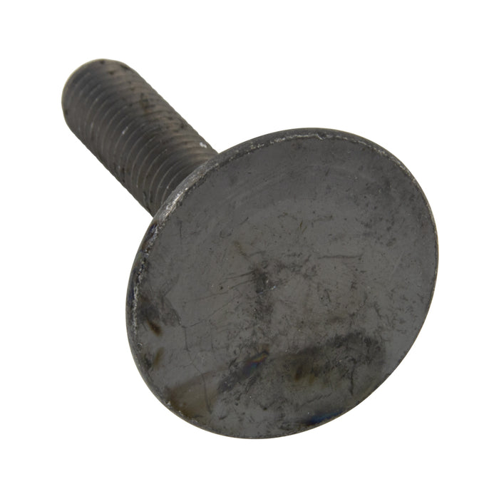 Elevator Bolt, Large Head, 3/8"-16 x 2-1/2" Length, Steel Plain Grade 5, ASME/ANSI B18.5